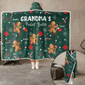 Grandma's Perfect Batch Gift - Personalized Wearable Blanket Hoodie - Gift For Grandma